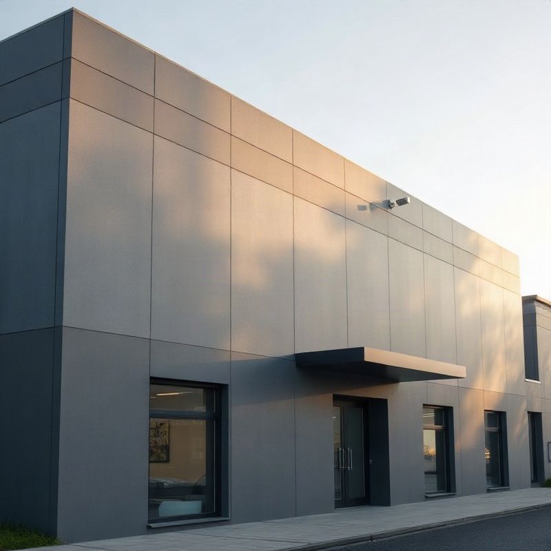 Fachada de la oficina de Orbitjorbit en Melo